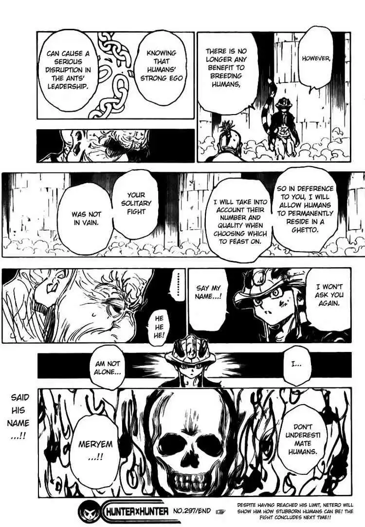 Hunter x Hunter Chapter 297 17